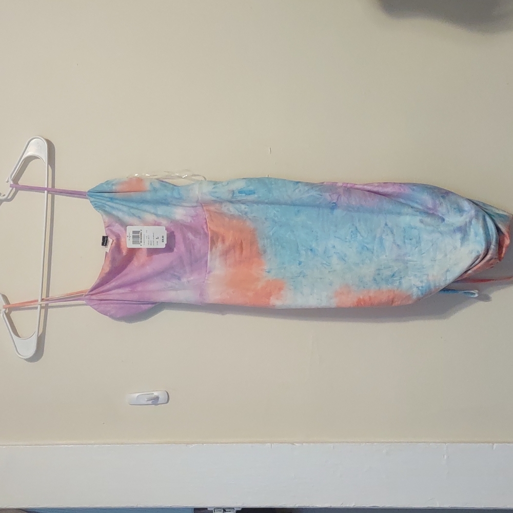 Tie Dye Body Con Dress